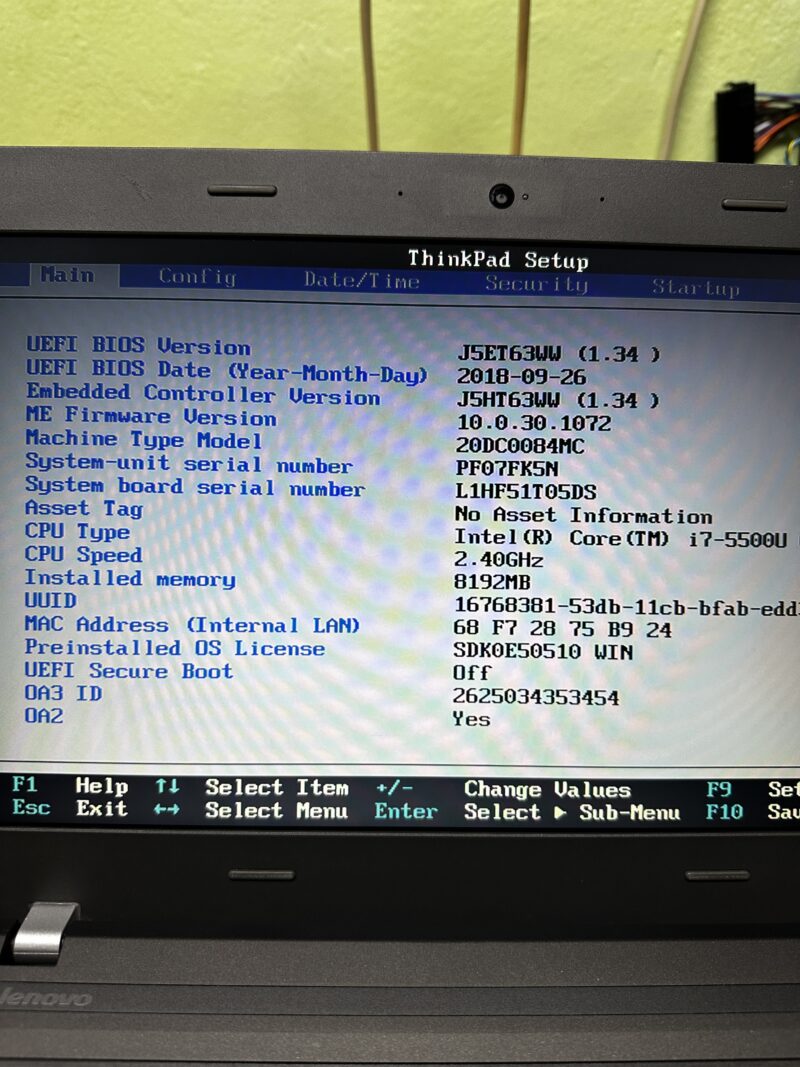 Repasovaný notebook Lenovo ThinkPad E450 (Type 20DC, 20DC0086MC)