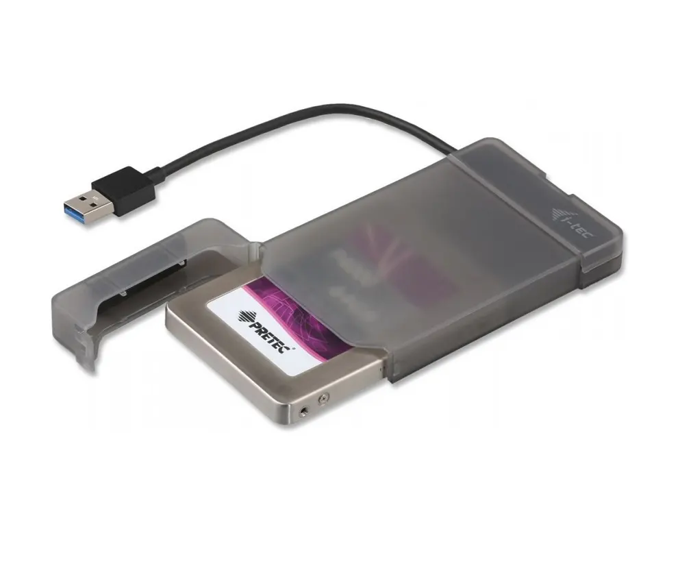 Externí SATA box na USB 3.2 pro HDD i SSD i-tec MySafe Easy