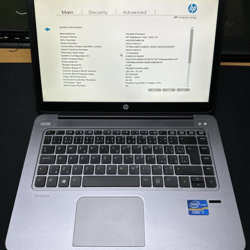 HP EliteBook Folio 1040 G1
