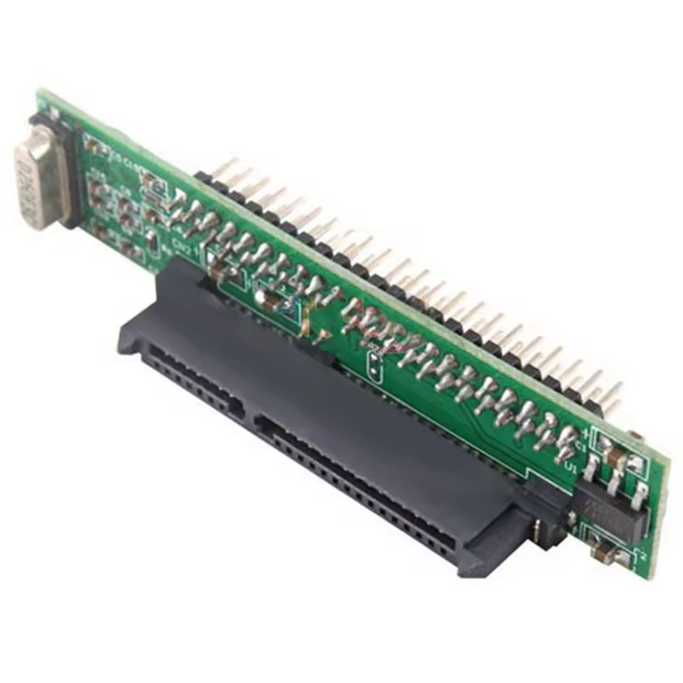 Redukce / adaptér SATA na 2.5" IDE 44-pin (male) pro HDD a SSD