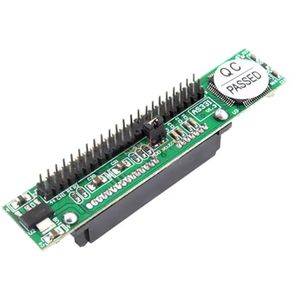 Redukce / adaptér SATA na 2.5" IDE 44-pin (male) pro HDD a SSD
