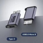 Redukce USB-C (female) na Micro USB 3.0 / Micro-B (male)